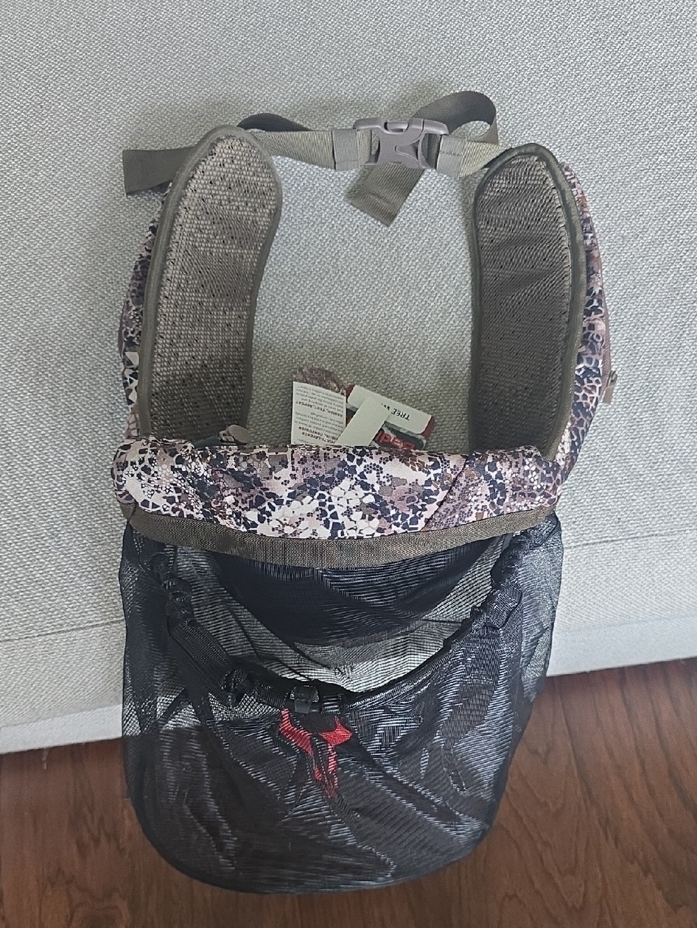 Men's Tactical Mesh Tree Wrap  in Brown Camo